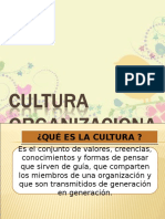 Cultura Organizacional