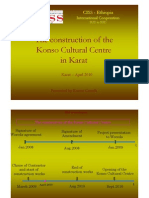 Costruzione Konso Cultural Centre - Aprile 2010