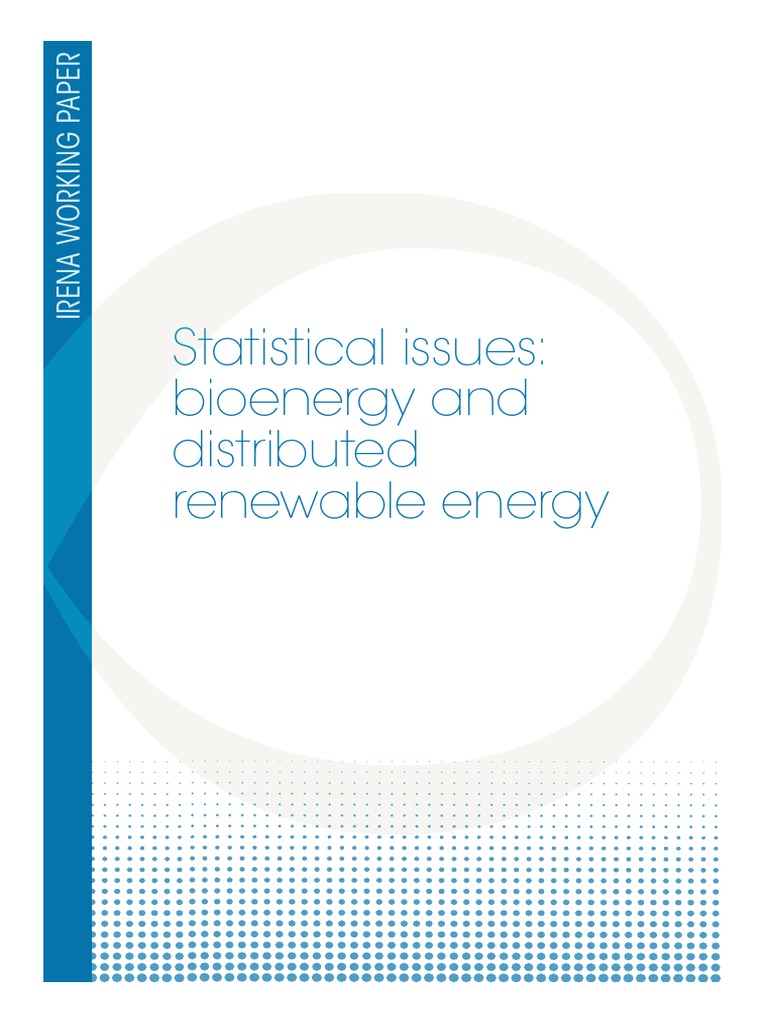 Bioenergy Statistics | PDF