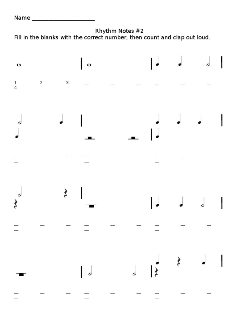 Rhythm Notes 2 Pdf