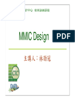 MMIC Design Course Overview