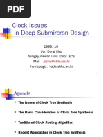 Clock Issues in Deep Submircron Design