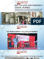 Top Management Institute in Mumbai