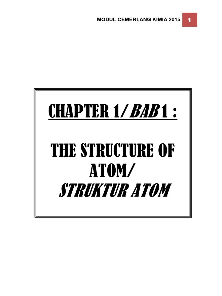 Atom Structure and Chemical Reactions Guide | PDF | Hydrogen | Sulfur