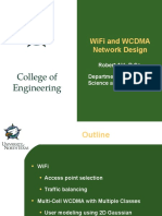 WiFi and WCDMA Network Design