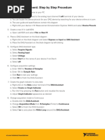 Measurement Steps