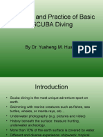 CH1 and 2 Principle and Practice of SCUBA Diving and Dive Equipments