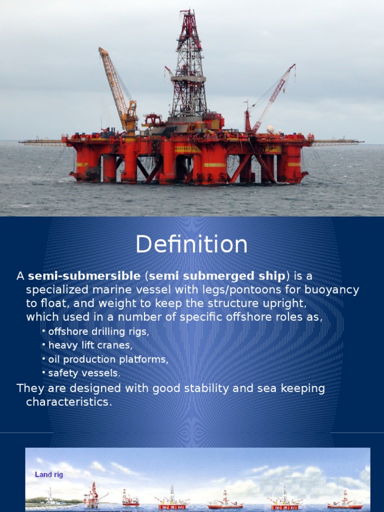 Semi-Submersible Vessel Overview | PDF | Watercraft | Water Transport