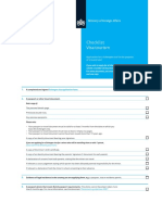 Checklist Visa Tourism - Netherlands