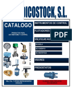 Catálogo de válvulas y control para refrigeración