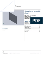 Thermal simulation of an assembly