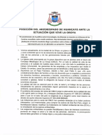 Posición del Arzobispado Huancayo ante la situación que vive la Oroya