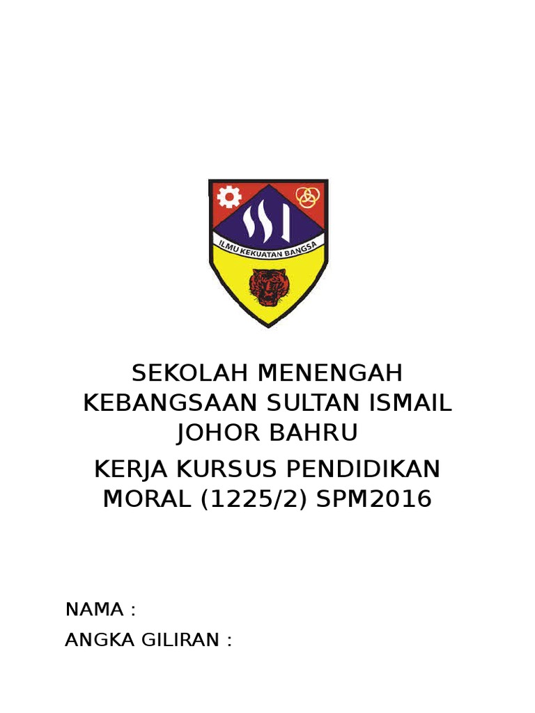 Sekolah Menengah Kebangsaan Sultan Ismail Johor Bahru Pdf