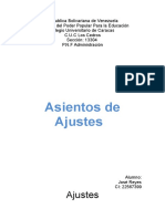  Trabajo de Ajustes