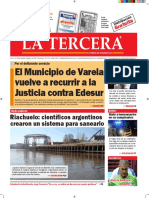 Diario La Tercera 26.07.2016