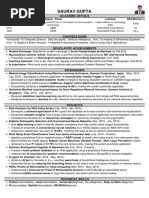 Saurav Gupta Resume 2016