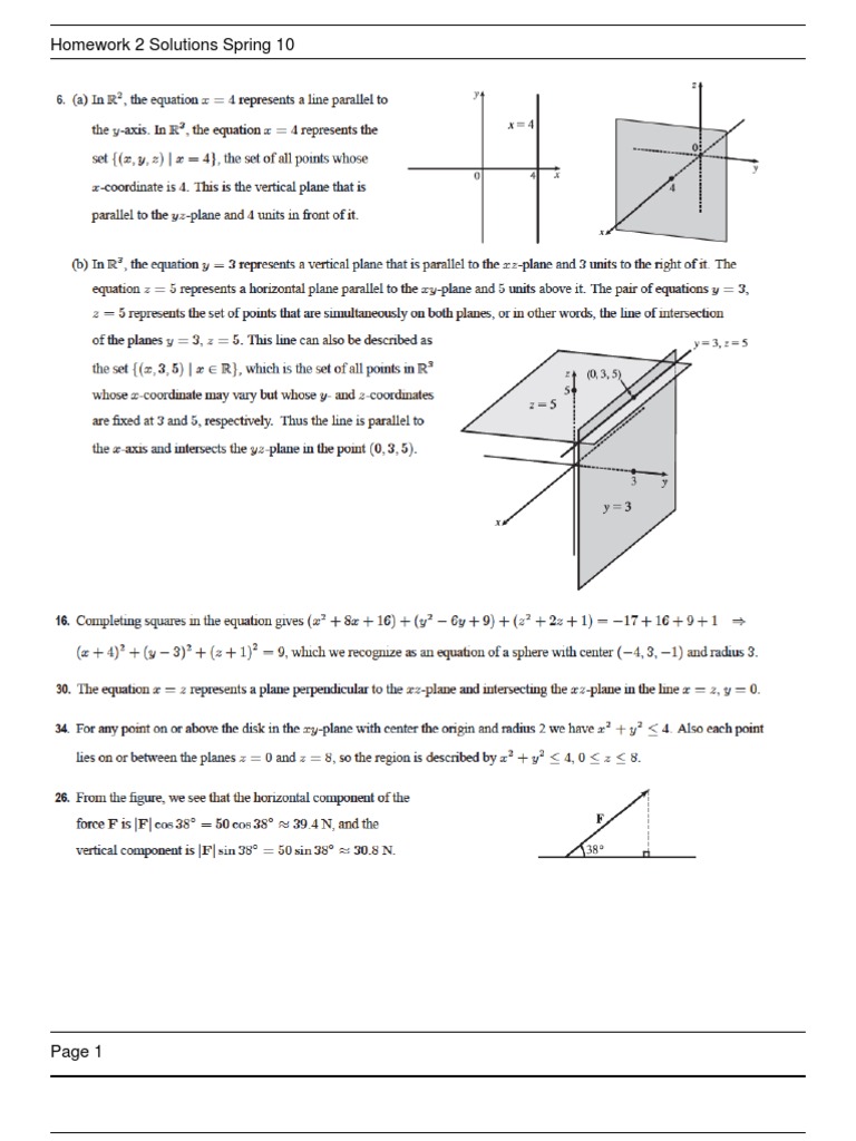 Homework 2 Solutions Spring 10 | PDF