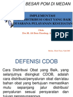 Implementasi CDOB Di Sarana Pelayanan Kesehatan 09072015