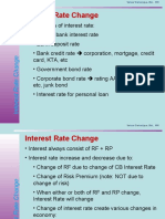 3 Interest Rate Change