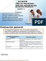 Evaluación Pediátrica