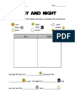 1 Science Changes Day and Night