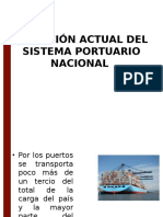 Situación Actual Del Sistema Portuario Nacional