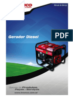 Manual Serviço Gerador Diesel Branco