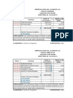 Empresa UDSS del Ecuador S.A. auditoría ingresos 2014