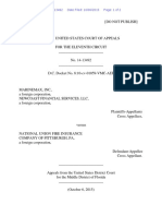 Marinemax, Inc. v. National Union Fire Insurance Company of Pittsburgh, PA, 11th Cir. (2015)