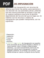 Medios de Impugnación