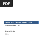 Inter Spire Email Marketer User Guide