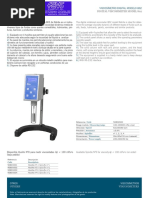 Digital Viscosimeter Model 802: Viscosímetro Digital Modelo 802