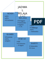 Jadwal Mapel