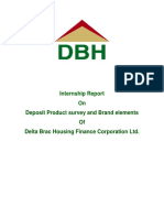 Deposit Product Survey and Brand Elements of Delta Brac Housing Finance Corporation LTD