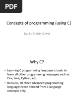 Concepts of Programming (Using C)