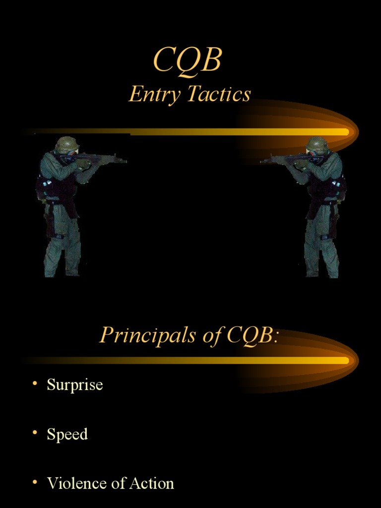 CQB Presentation | PDF