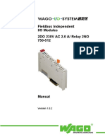 Fieldbus Independent I/O Modules 2DO 230V AC 2.0 A/ Relay 2NO 750-512