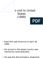 Rizal's 1888 US Visit
