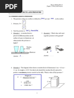 Chapter 3 Force & Pressure (Teacher)