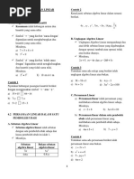 Bab 4 - Persamaan Linear