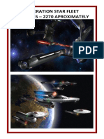 Federation Starship Profiles 2245-2270
