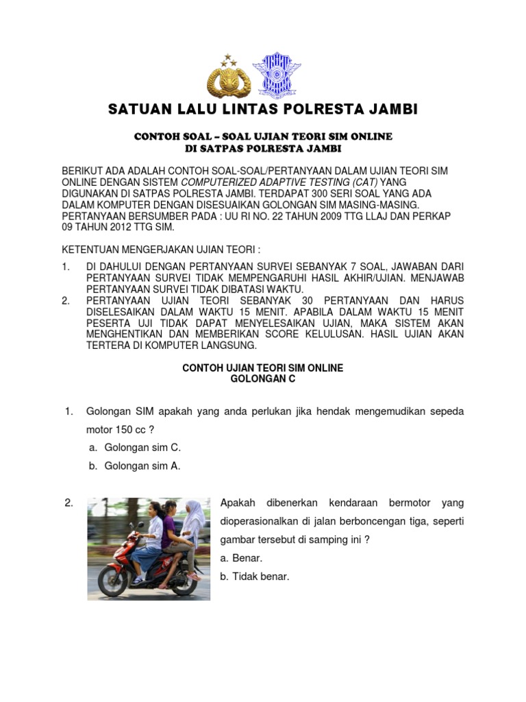 Sim C Jambi Pdf