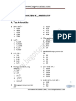 teskuantitatif pegawai