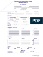 DB Aire Start-Up Form