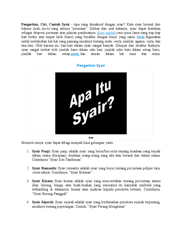 Dapatkan Gambar Syair Terkeren by Cikimm.com