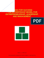 Credo For Success - The Enterpriship Model For Entrepreneurship, Leadership and Management