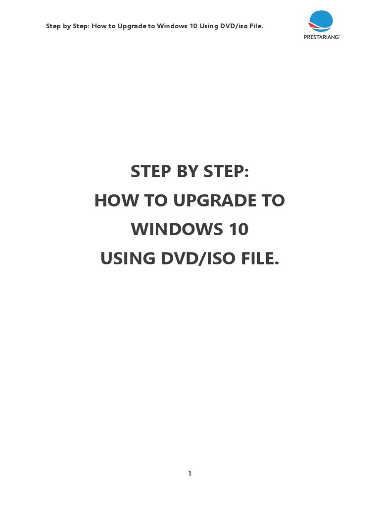 how to install windows 10 from dvd iso file