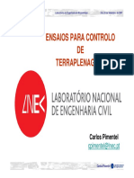 Controlo de Terraplenagens