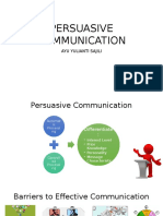 Persuasive Communication: Ayu Yulianti Sajili