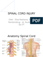 Spinal Cord Injury: Oleh: Elsa Restiana, S.Ked Pembimbing: Dr. Nurkholis, SP - OT